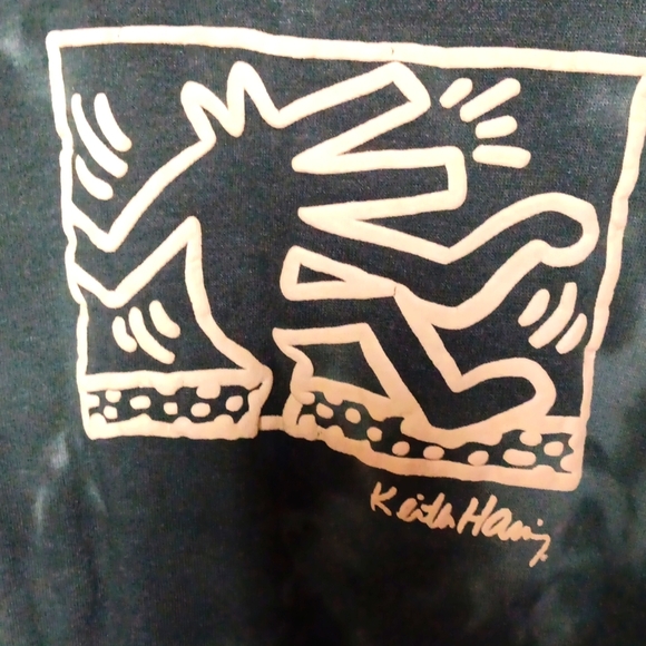 Keith Haring Barkung Dog Graphic Womens Sweatshirt XXL - Picture 5 of 5